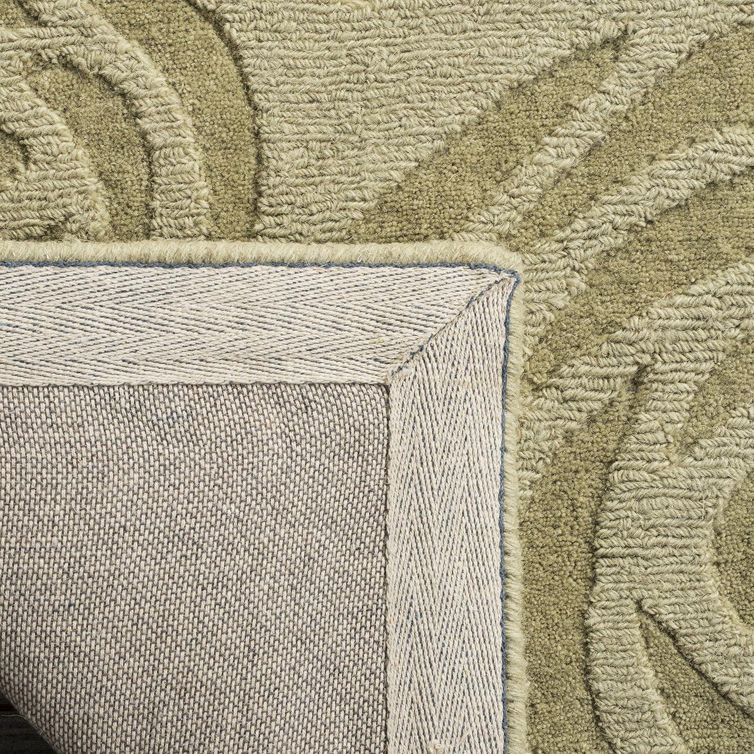 image:imageMartha Stewart x SAFAVIEH Area Rug Collection 4 x 6 Saguaro Handmade Wool Ideal for Living Room Foyer Bedroom Accent Space MSR4618DSaguaro