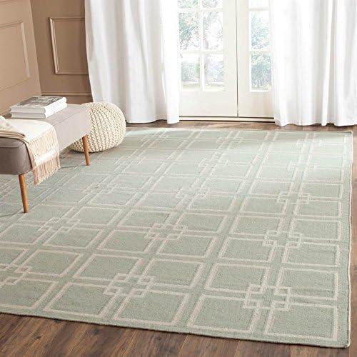 image:imageMartha Stewart x SAFAVIEH Area Rug Collection 5 x 8 Geyser Blue Handmade Wool amp Silk Ideal for Living Room Bedroom Office Dining Space MSR1151BFennel Seed Green