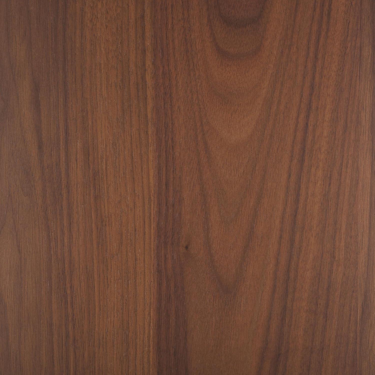 image:imageSAFAVIEH Couture Collection Jessbrina Walnut Brown Round Wood Dining Table Modern Design Seats up to 4 SFV6701AWalnut