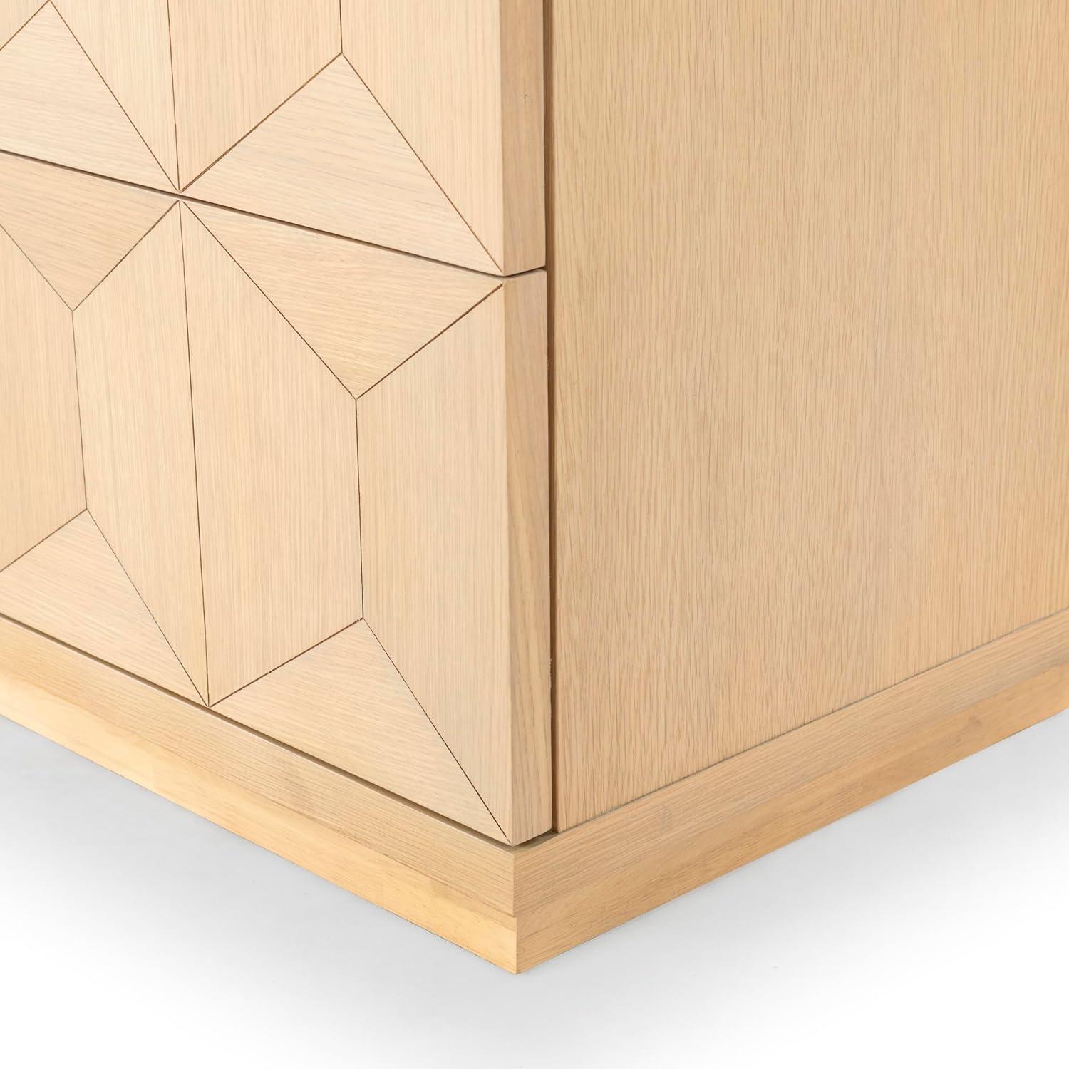 image:imageSAFAVIEH Couture Collection Deziree Natural 6Drawer Dresser Fully AssembledNatural