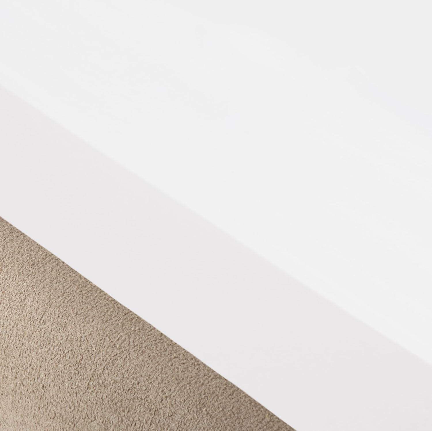 image:imageSAFAVIEH Couture Collection Jennabryanna Light BrownNatural Boucle King Size BedLight BrownNatural