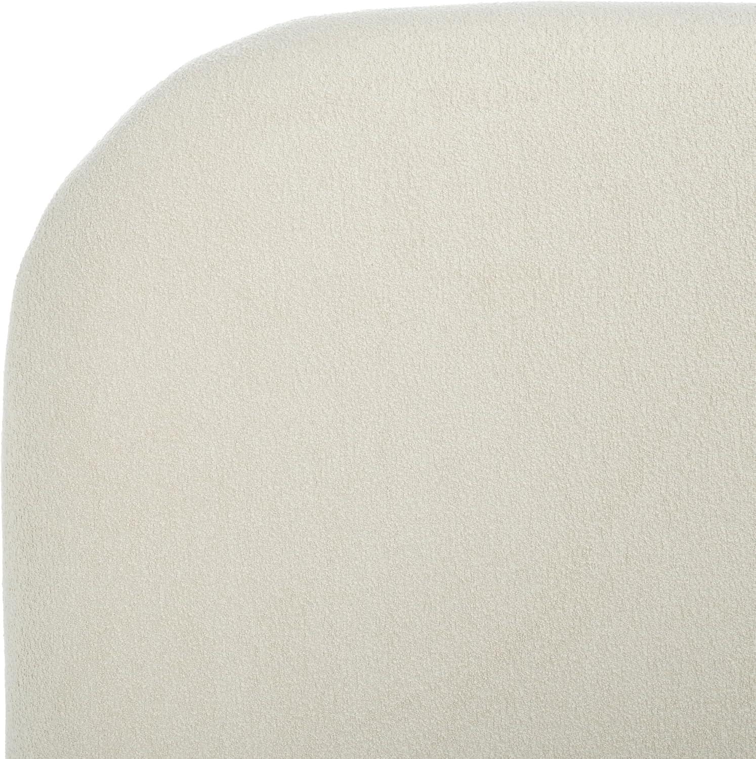 image:imageSAFAVIEH Couture Collection Jennabryanna Light BrownNatural Boucle King Size BedTanNatural