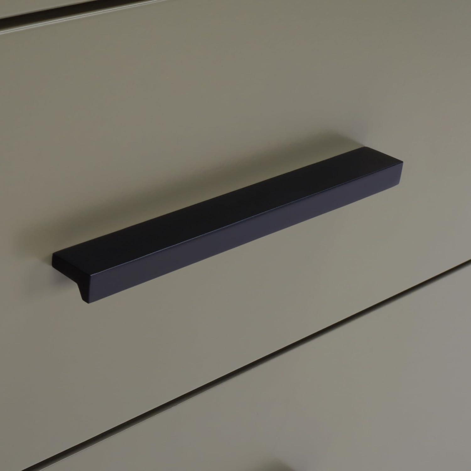image:imageSAFAVIEH Couture Collection Madden Retro Dark Grey amp Black 6Drawer DresserDark GreyBlack