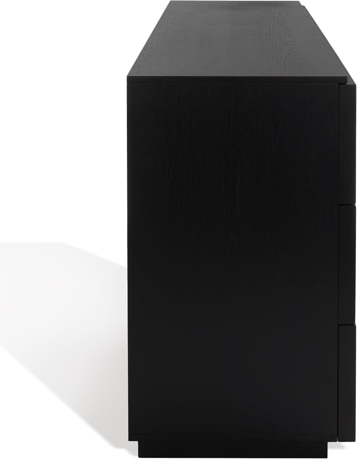 image:imageSAFAVIEH Couture Collection Zeus Black 9Drawer Dresser Fully AssembledBlack