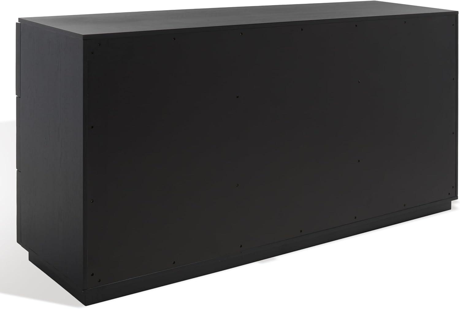 image:imageSAFAVIEH Couture Collection Zeus Black 9Drawer Dresser Fully AssembledBlack