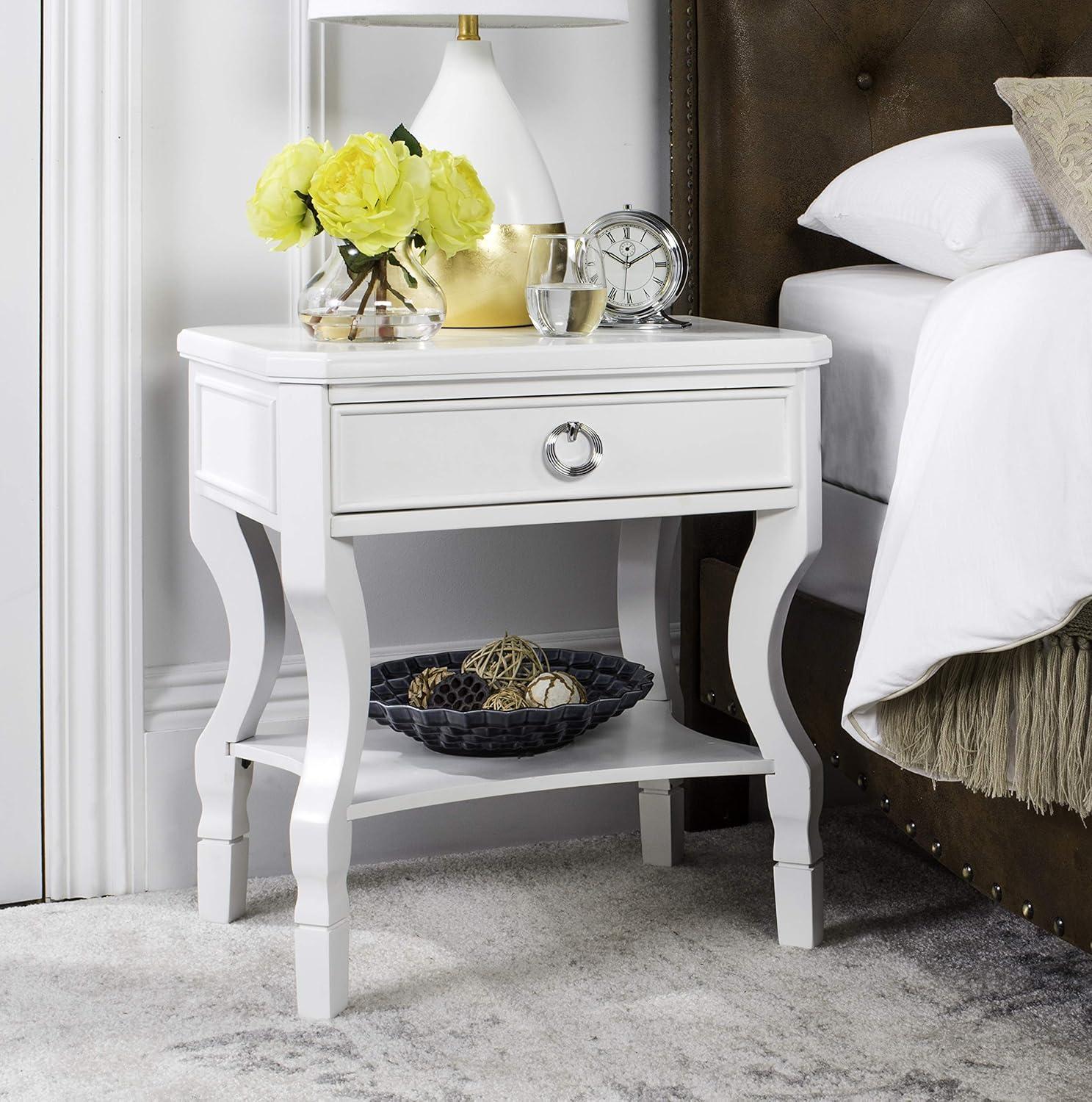 image:imageSAFAVIEH FOX6275D Night Stand 0 NavyWhite