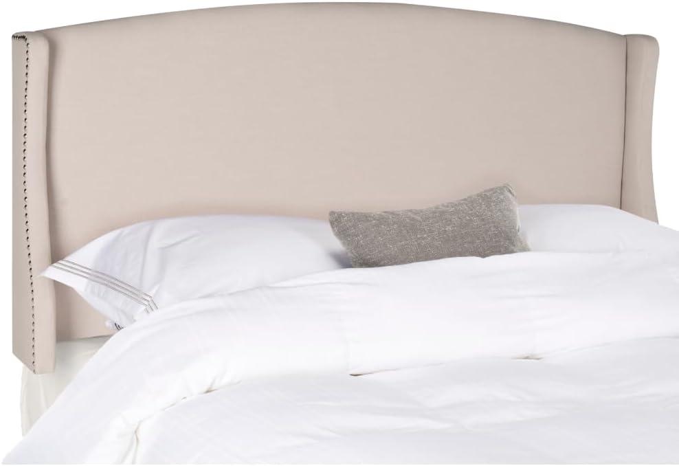 image:imageSAFAVIEH Headboard Collection Austin Headboard Queen Light GreyTaupe