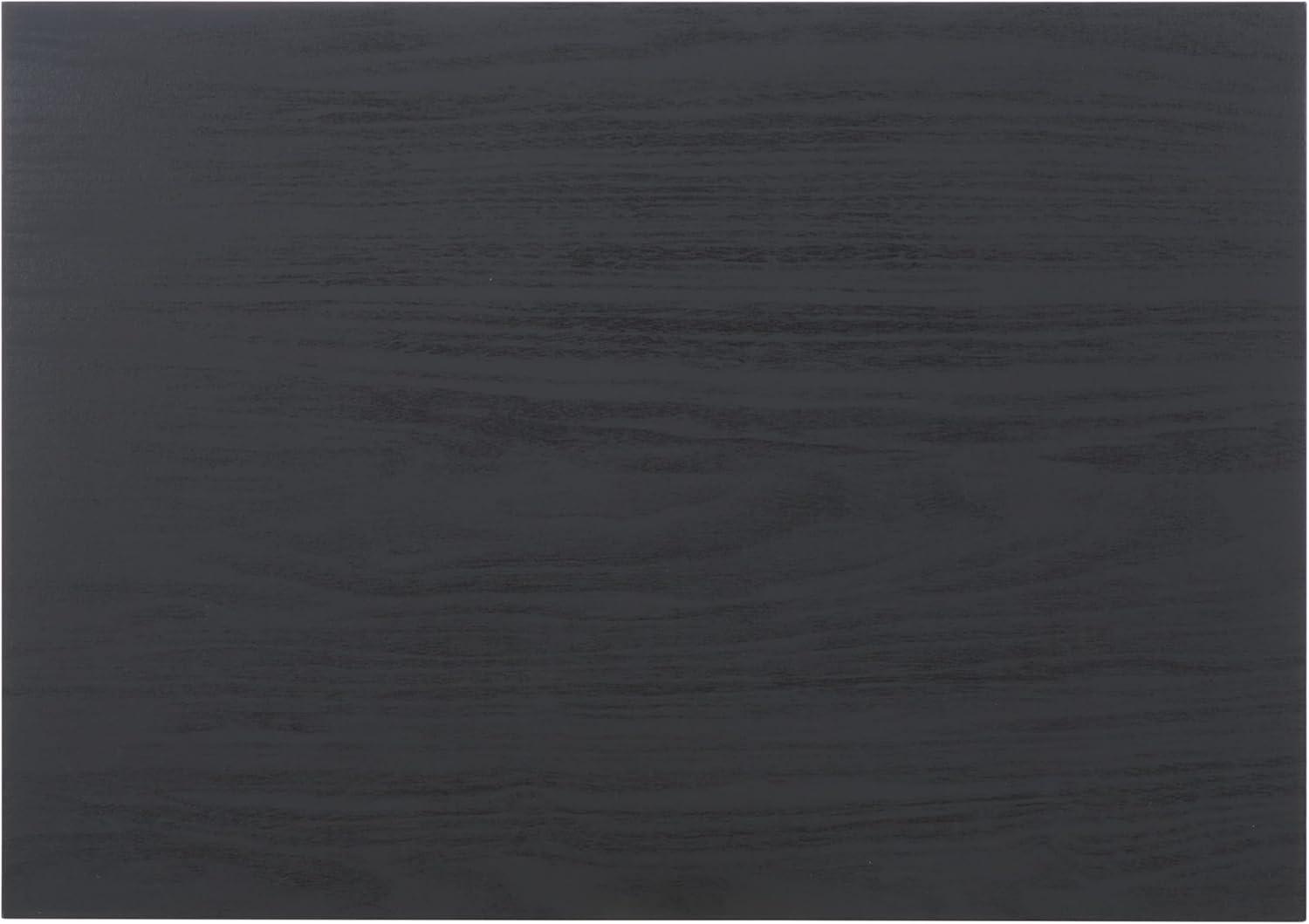 image:imageSAFAVIEH Home Collection Lylia Black amp Gold Floating Nightstand 2 Drawer WallMounted Bedside Table Modern Ribbed Design NST9615BBlackGold