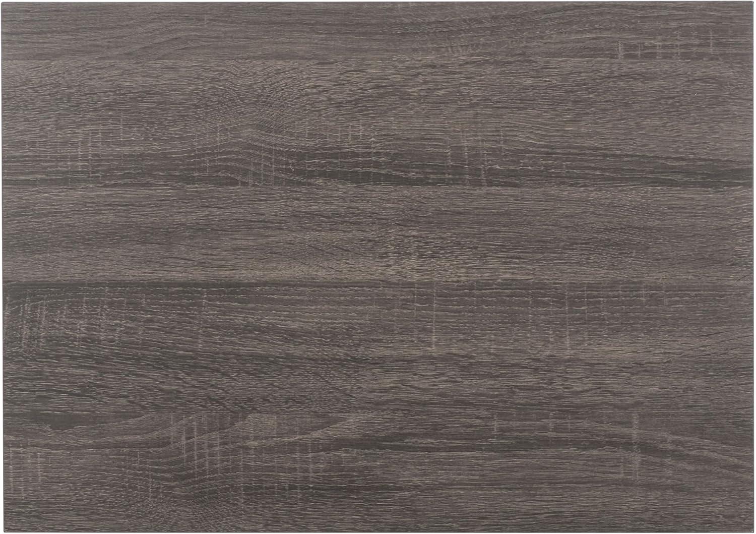 image:imageSAFAVIEH Home Collection Lylia Black amp Gold Floating Nightstand 2 Drawer WallMounted Bedside Table Modern Ribbed Design NST9615BDistressed BlackGold