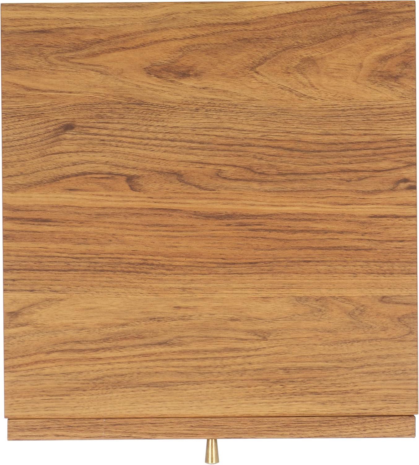 image:imageSAFAVIEH Home Collection Aino Oak 1Drawer NightstandOakNatural