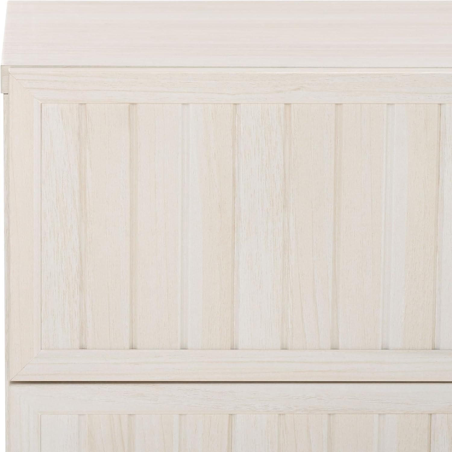 image:imageSAFAVIEH Home Collection Axelle Bleached WhiteGold 6Drawer Dresser