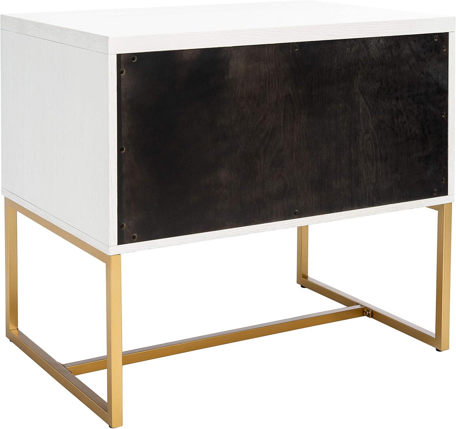 image:imageSAFAVIEH Home Collection Estelle Nightstand 0 OakWhite