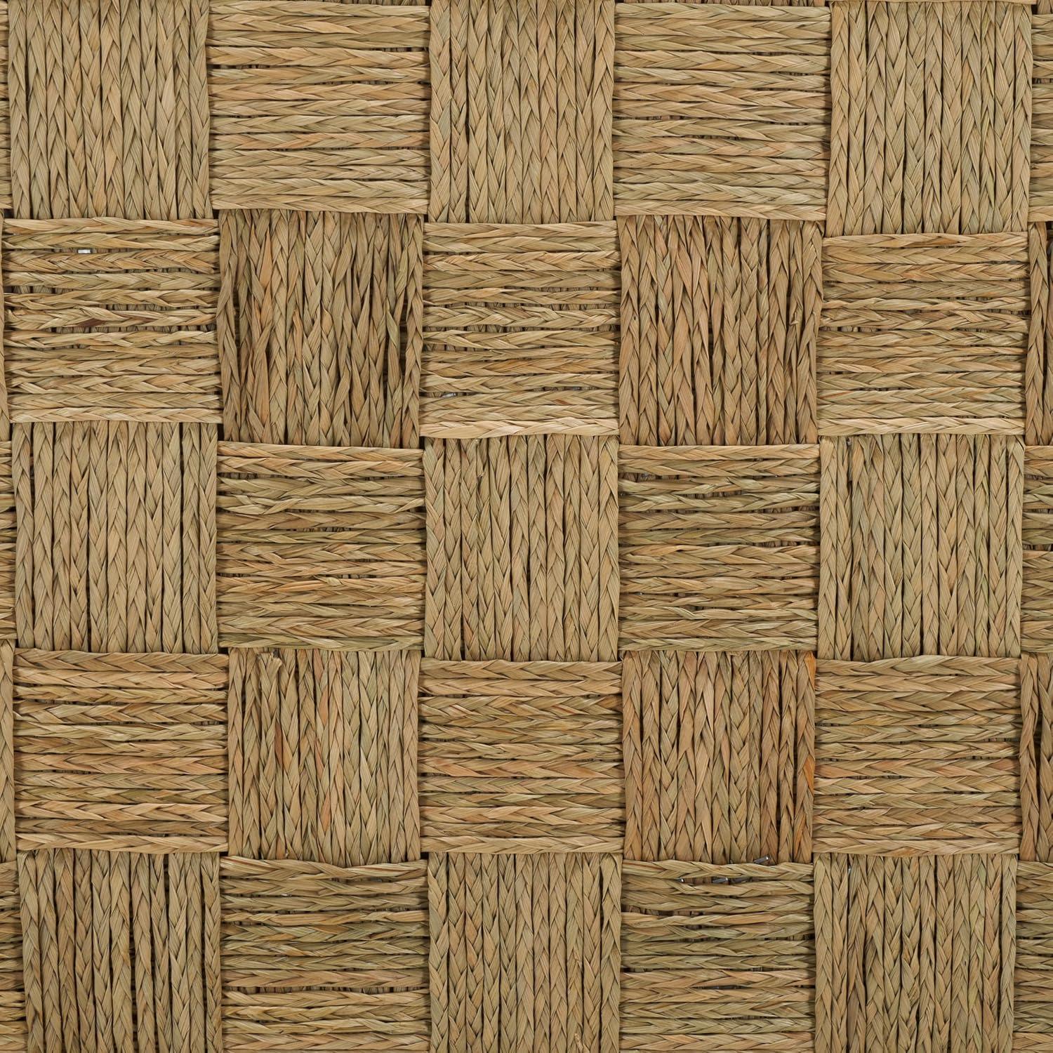 image:imageSAFAVIEH Home Collection Halvor Rattan Queen Size Headboard Light Brown Frame amp Natural BrownBlack