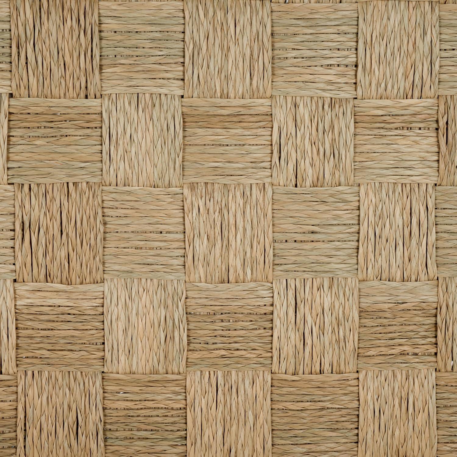 image:imageSAFAVIEH Home Collection Halvor Rattan Queen Size Headboard Light Brown Frame amp Natural BrownLight Natural
