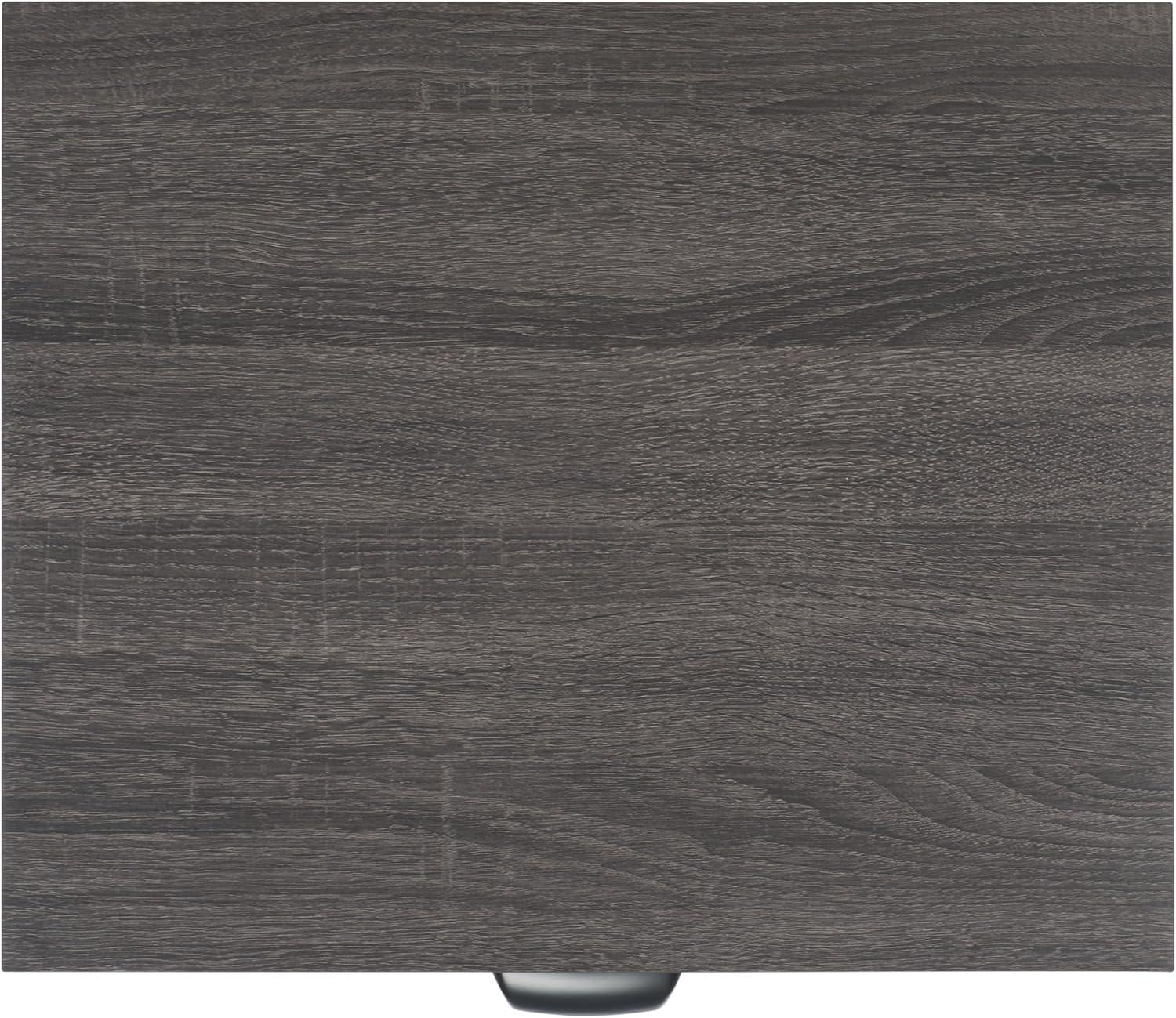 image:imageSAFAVIEH Home Collection Irelia Distressed Black 2Drawer NightstandDistressed BlackNatural