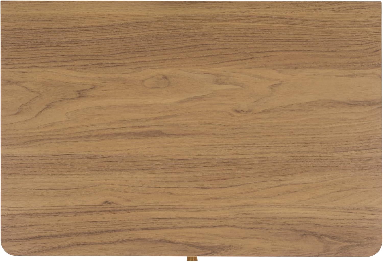 image:imageSAFAVIEH Home Collection Prinpop Oak Brown 1Drawer 1Shelf NightstandOak