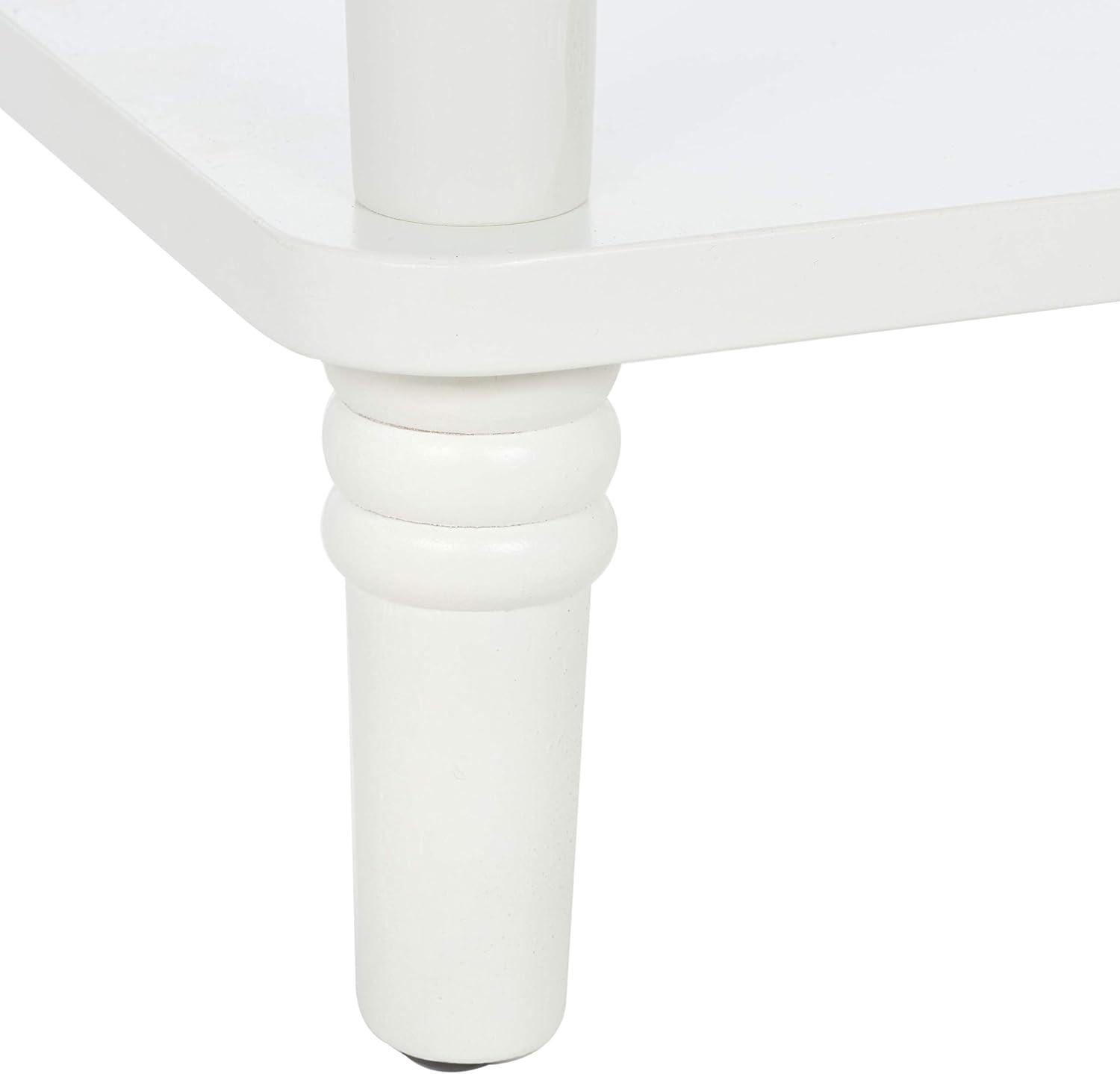 image:imageSAFAVIEH Home Collection Siobhan Vanilla Solid Wood 1Drawer Nightstand Accent TableOff White