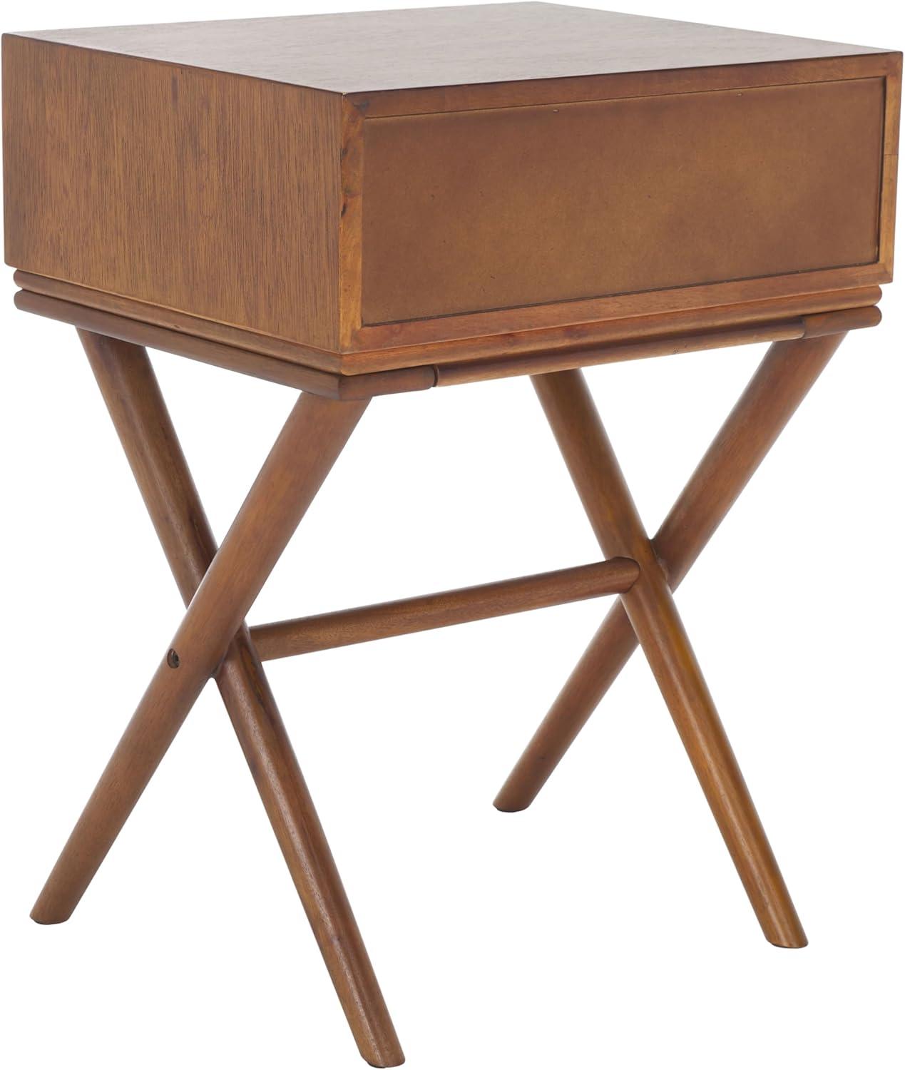 image:imageSAFAVIEH Home Collection Sixtine Natural 1Drawer Nightstand