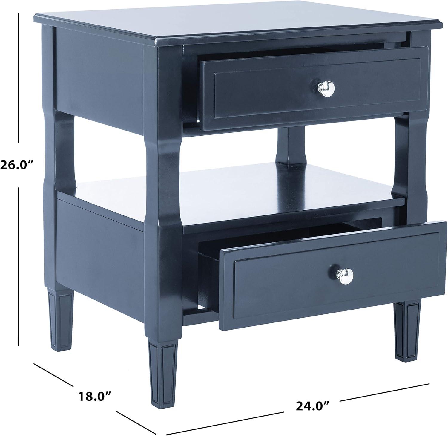 image:imageSAFAVIEH Jenson Night Stand 0 BlackNavy