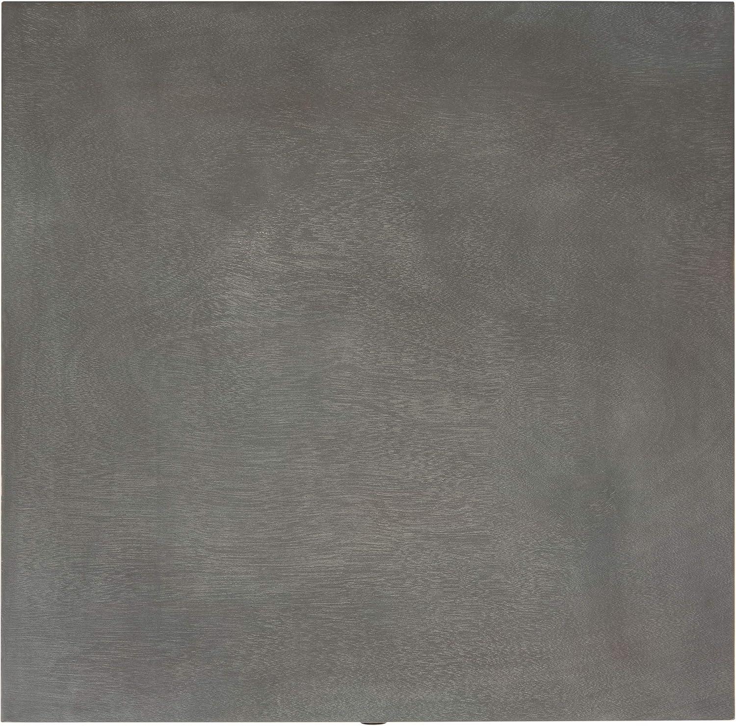image:imageSafavieh American Homes Collection Blaise Steel Teal Accent TableAsh Grey