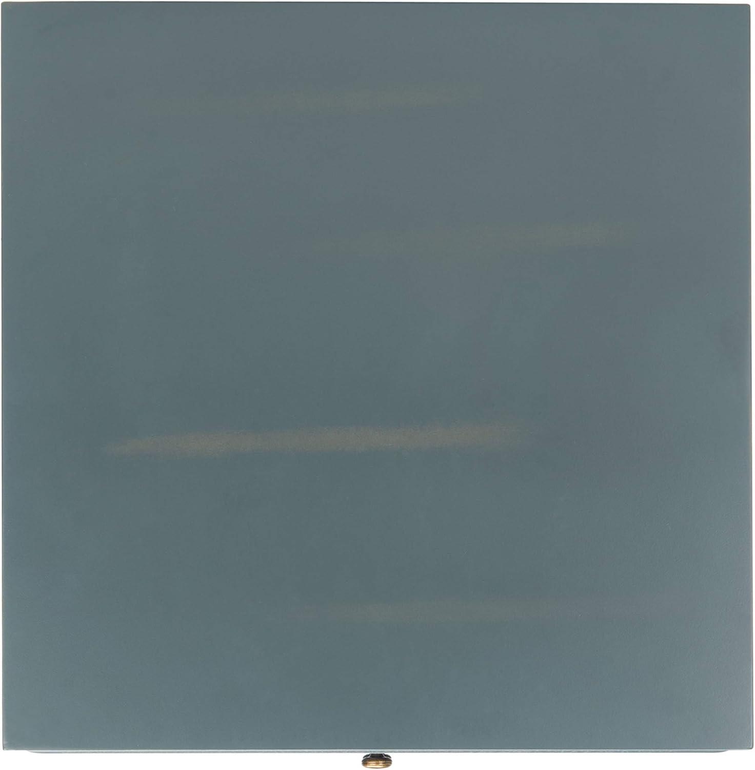 image:imageSafavieh American Homes Collection Blaise Steel Teal Accent TableDark Teal