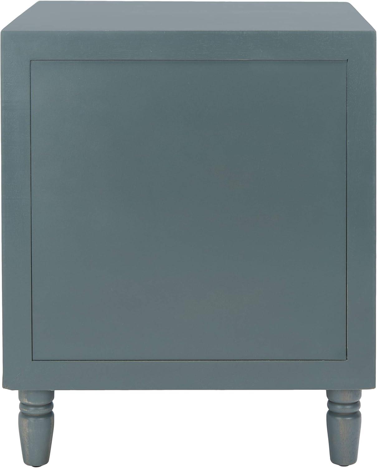 image:imageSafavieh American Homes Collection Blaise Steel Teal Accent TableDark Teal