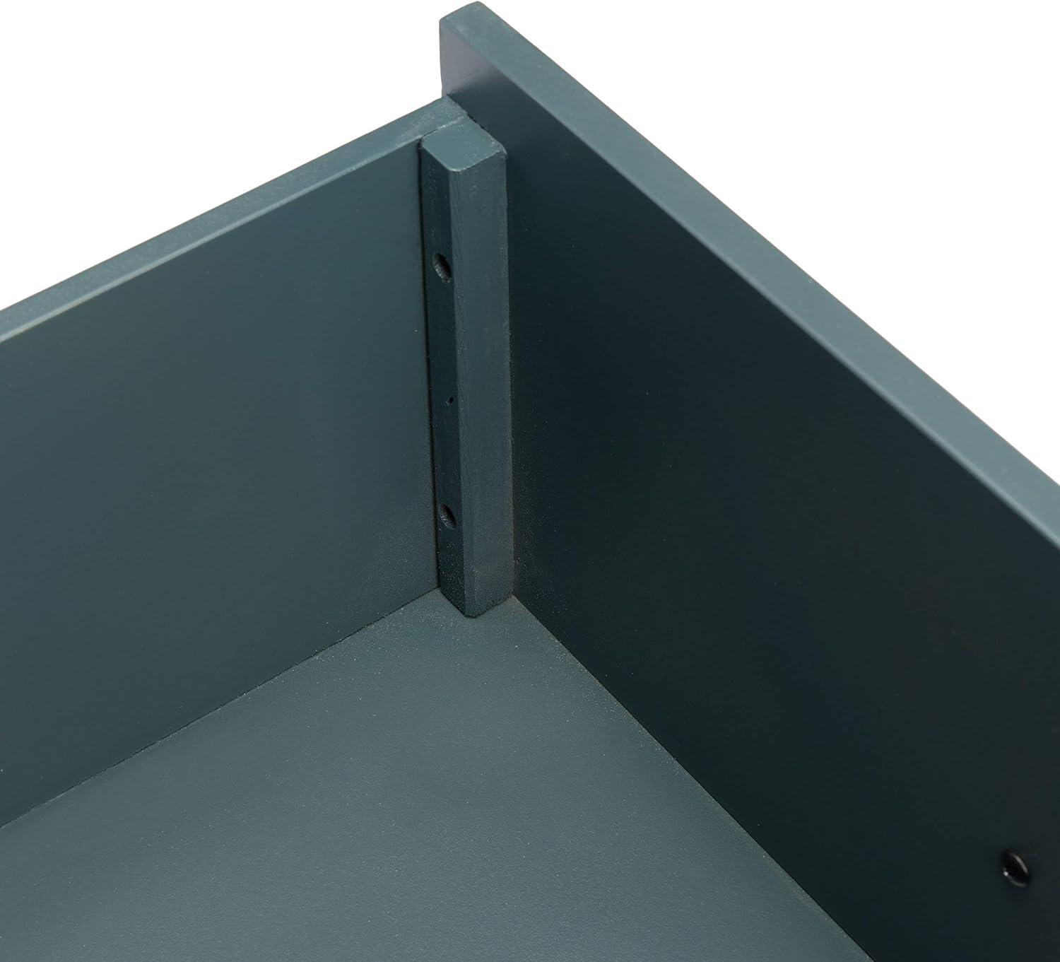 image:imageSafavieh American Homes Collection Blaise Steel Teal Accent TableDark Teal