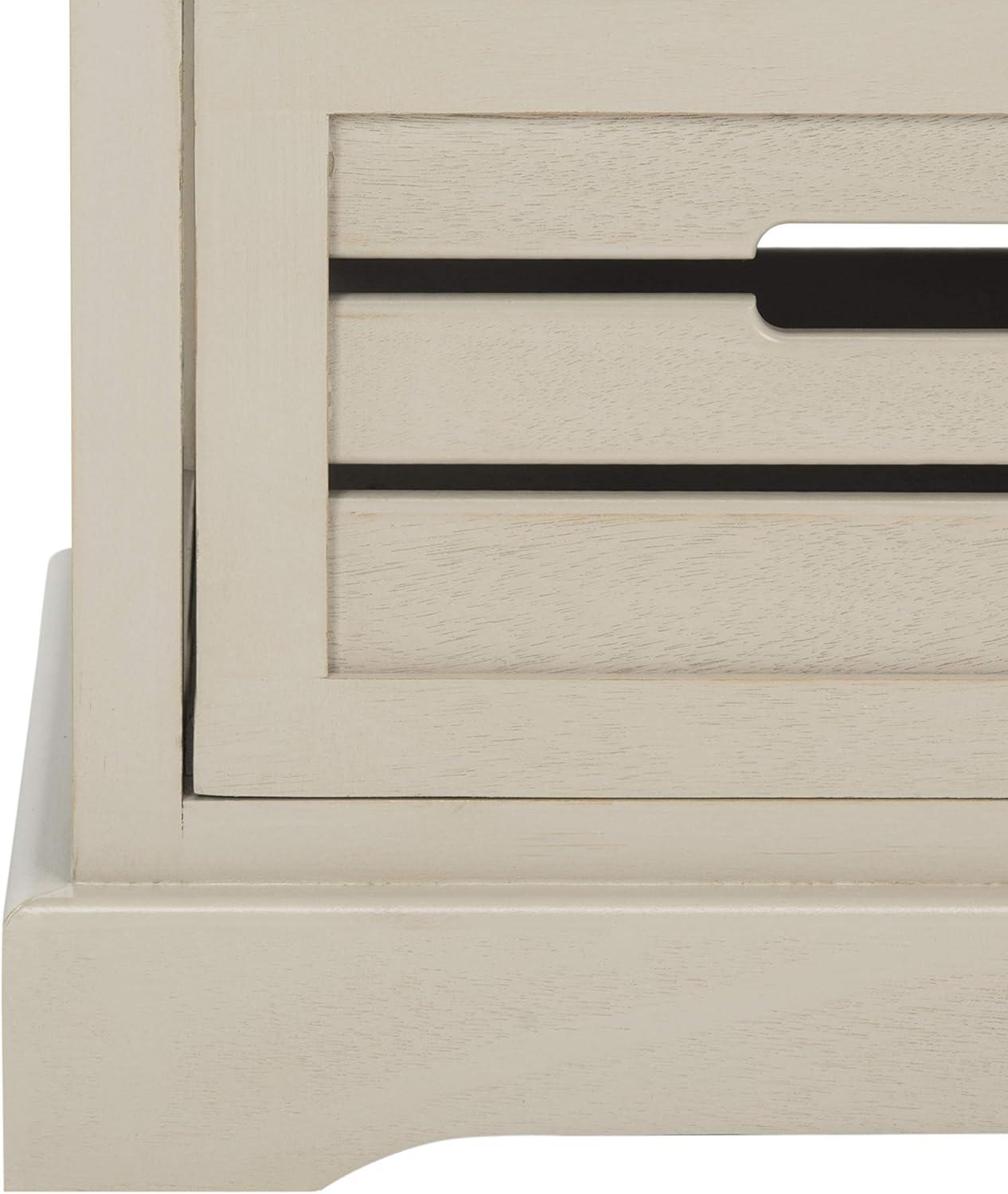 image:imageSafavieh American Homes Collection Sarina Cherry 5Drawer CabinetVintage Grey