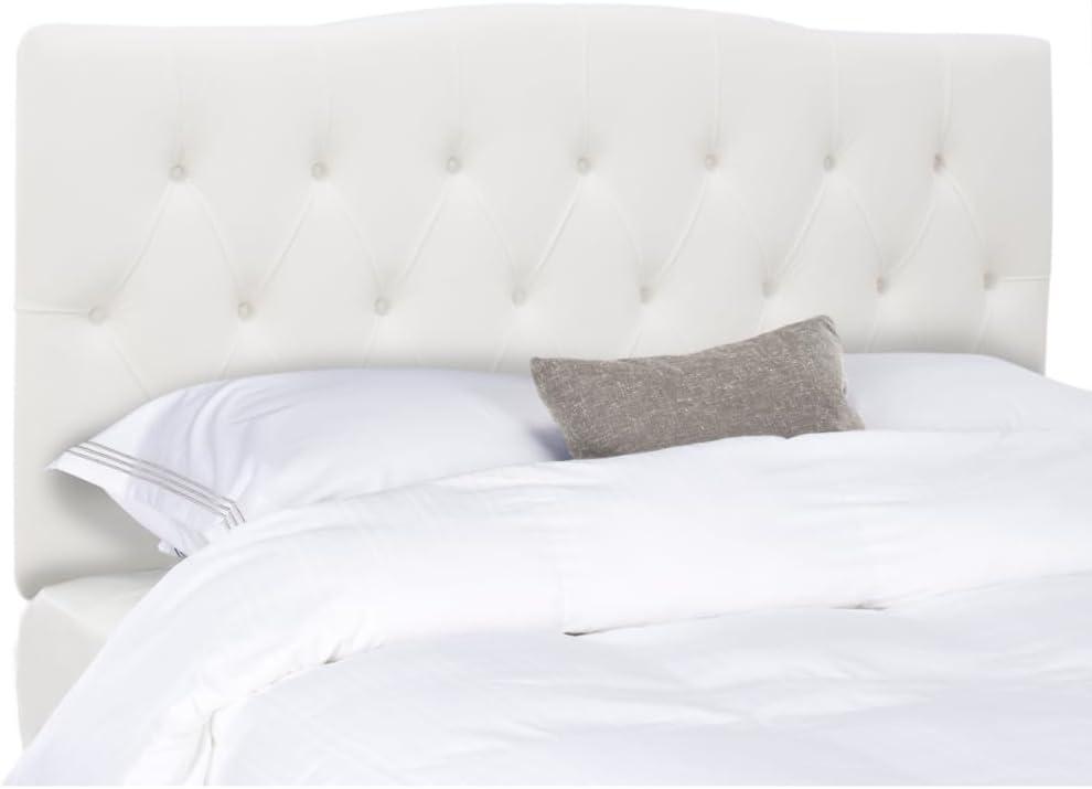 image:imageSafavieh Home Axel Modern Buckwheat Tufted Headboard KingWhite