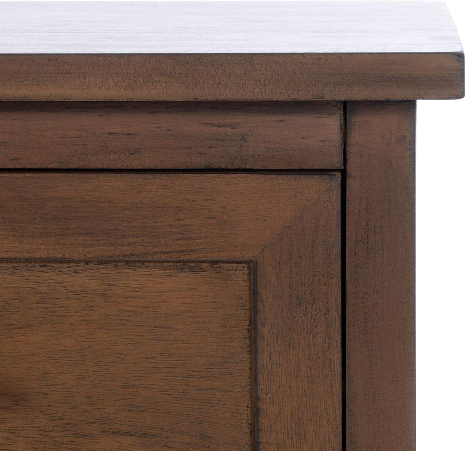 image:imageSafavieh Home Collection Briar Brown and Sand 6 Removable Drawer Storage ChestBrown Sand