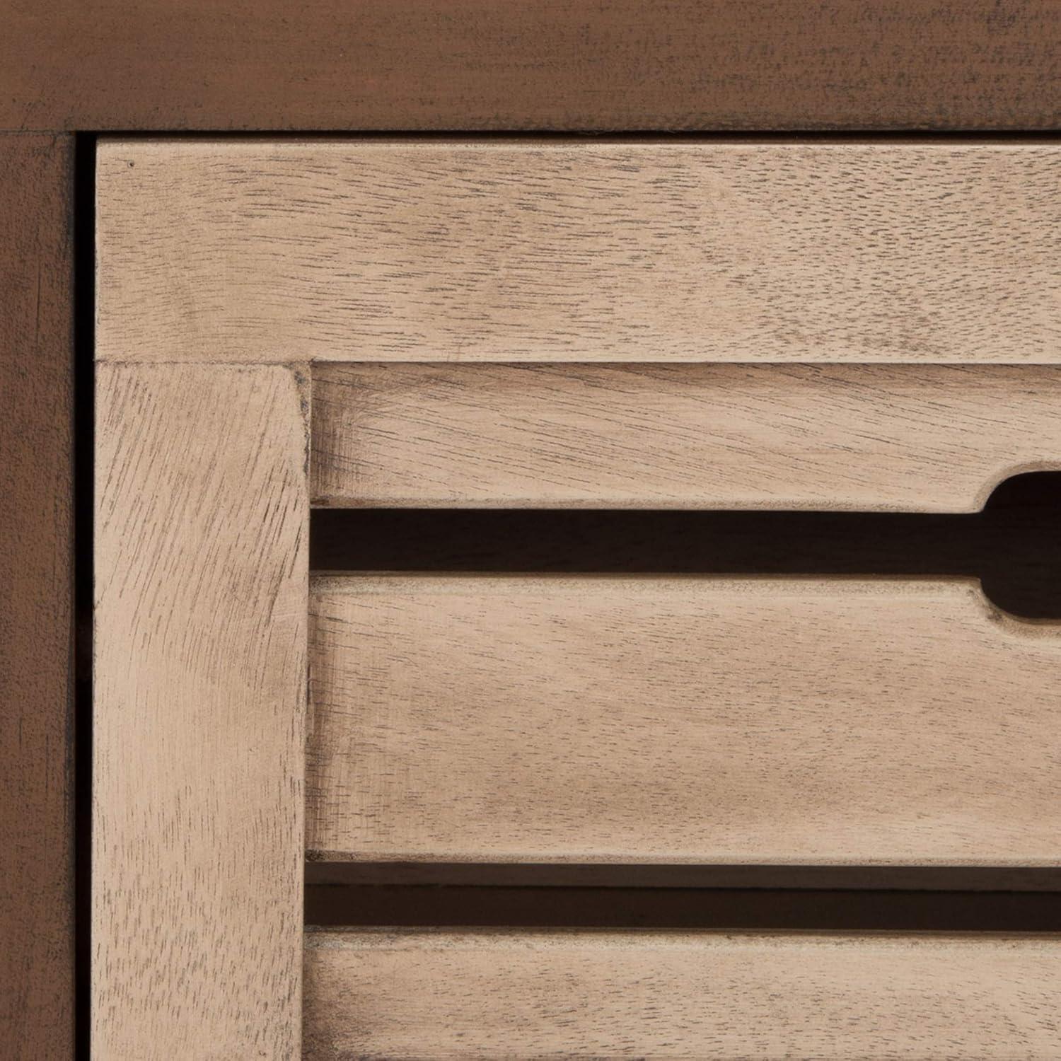 image:imageSafavieh Home Collection Briar Brown and Sand 6 Removable Drawer Storage ChestBrown Sand