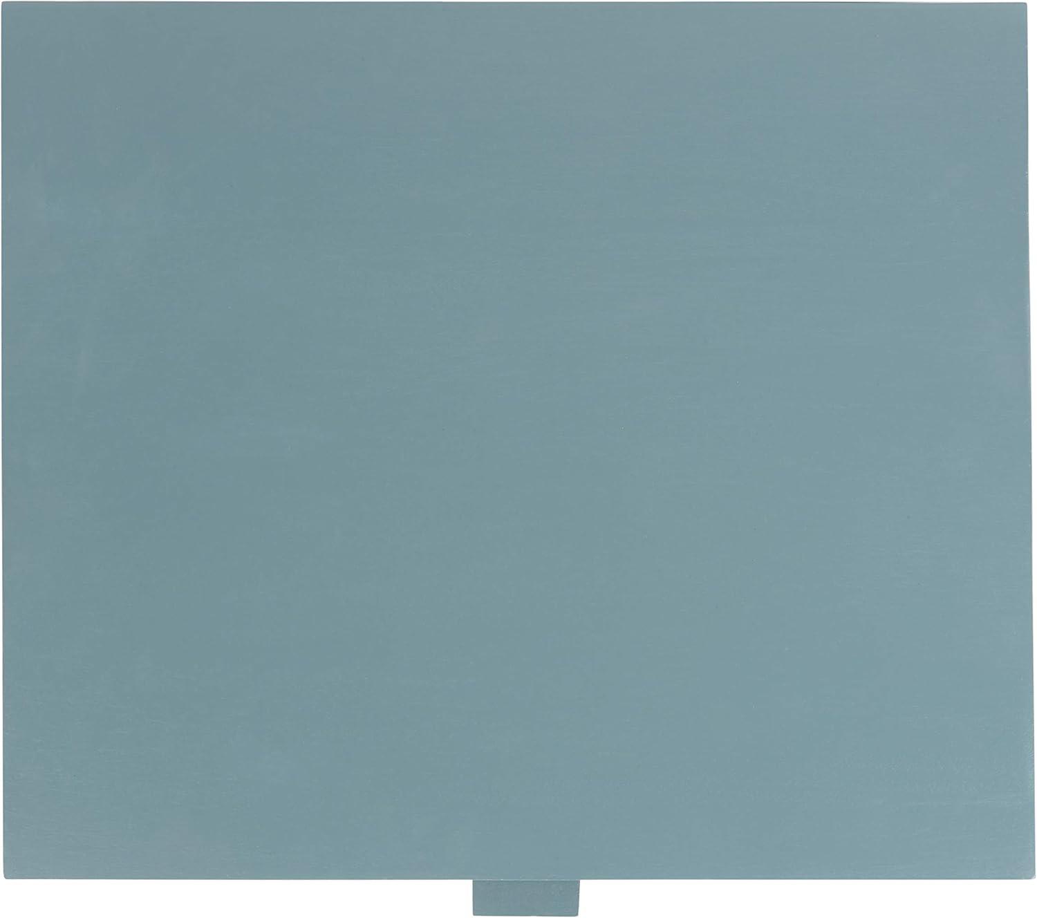 image:imageSafavieh Home Collection Dave Black and Natural Rattan 1Drawer 1Door NightstandBlue Grey Natural