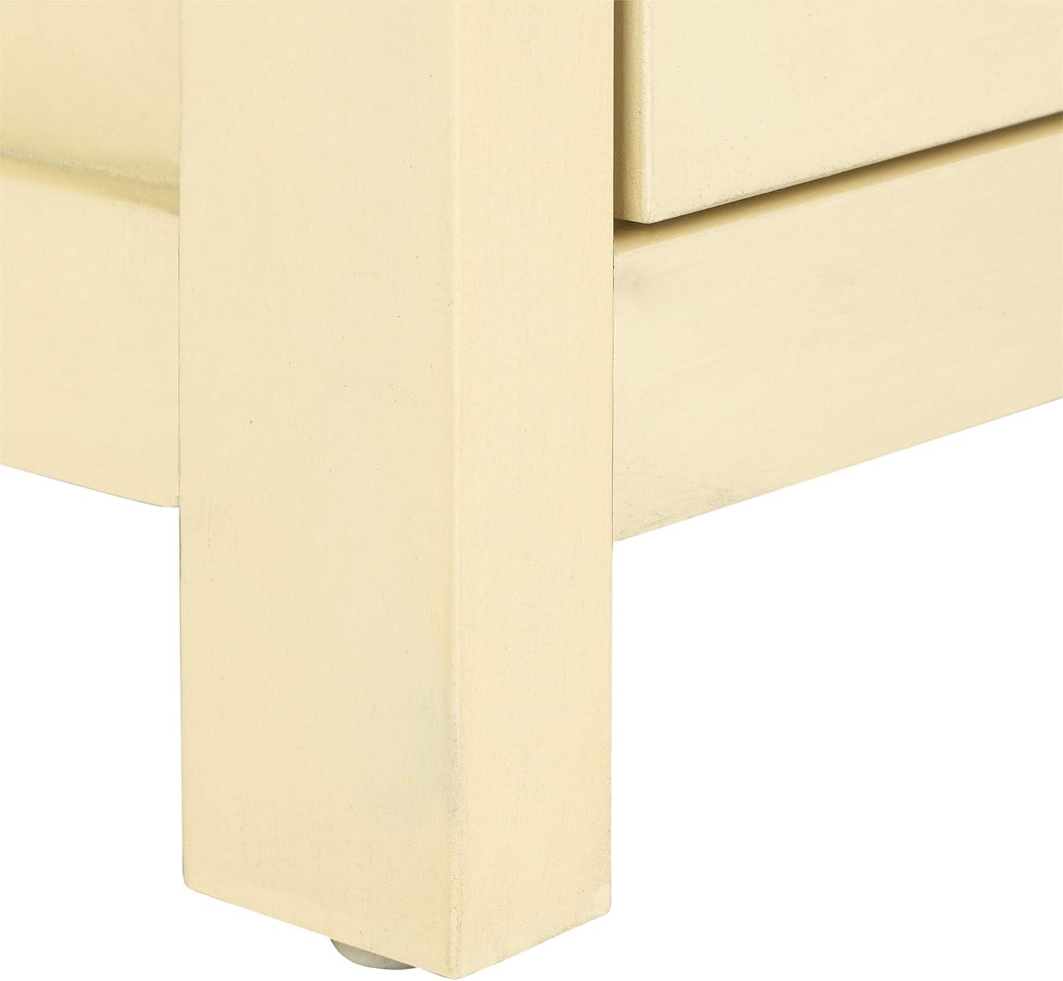 image:imageSafavieh Home Collection Ellie 2 Drawer Nightstand White