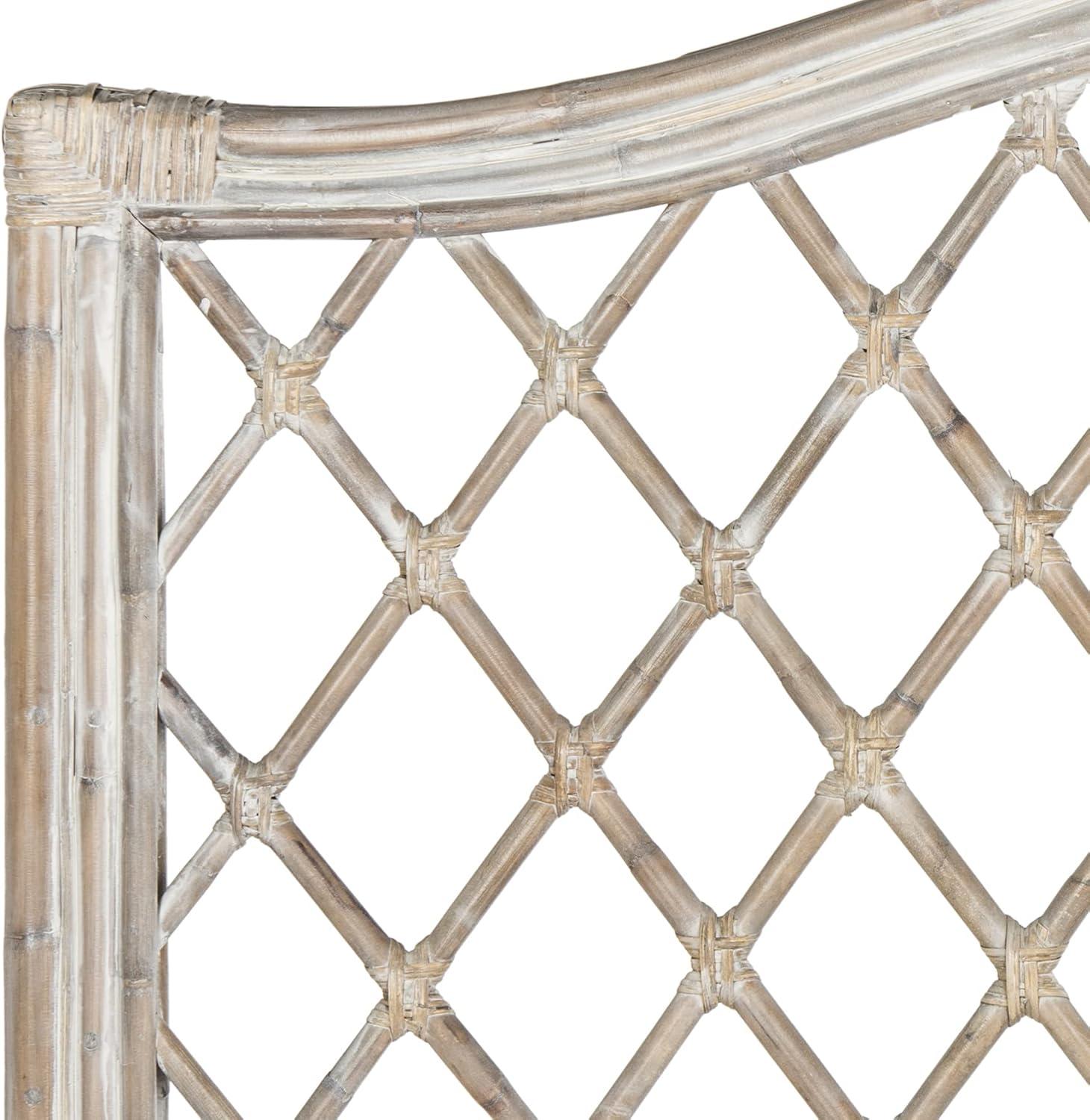 image:imageSafavieh Home Collection Gabriella Antique Grey Wicker Headboard QueenAntique Grey