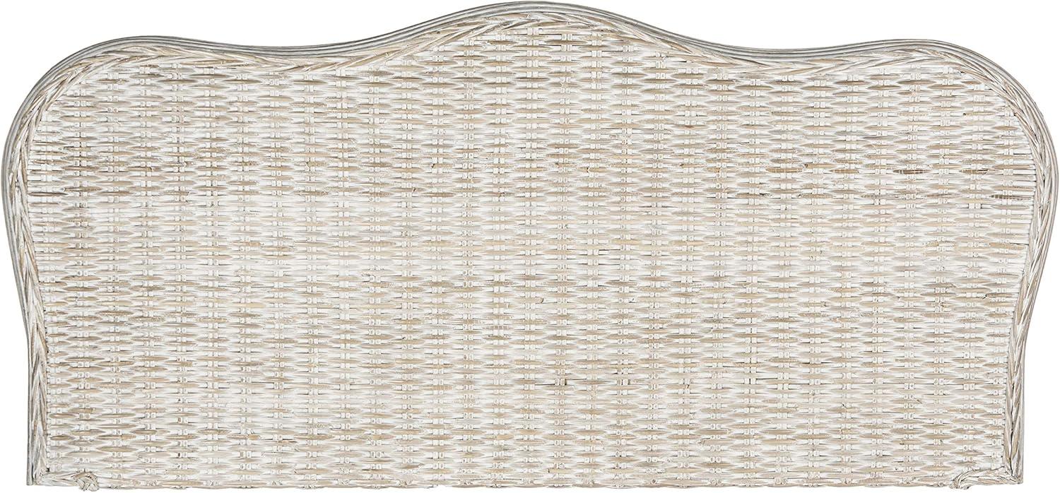 image:imageSafavieh Home Collection Imelda White Washed Headboard QueenWhite Washed