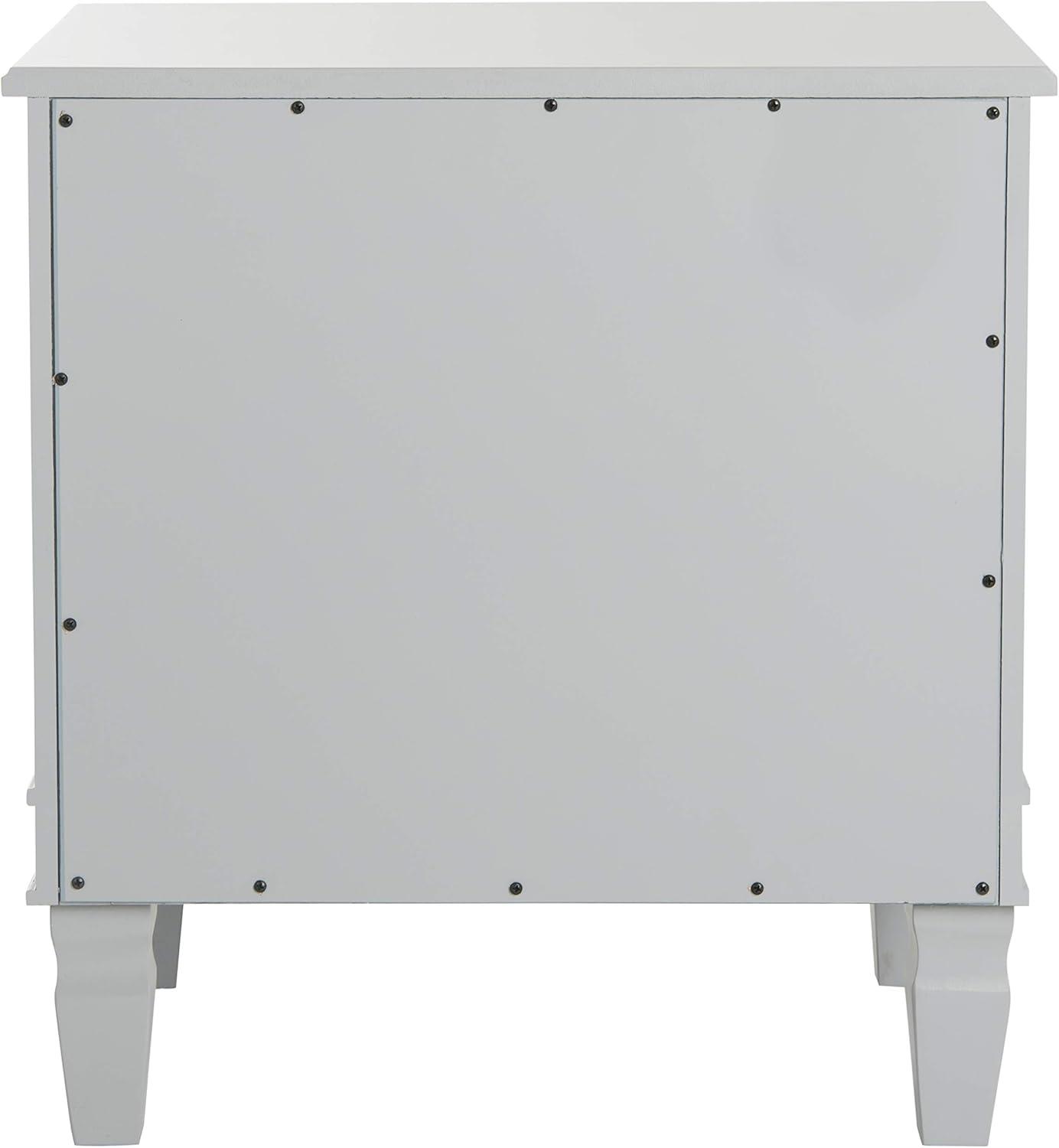 image:imageSafavieh Home Collection Kira Grey 3Drawer NightstandGrey