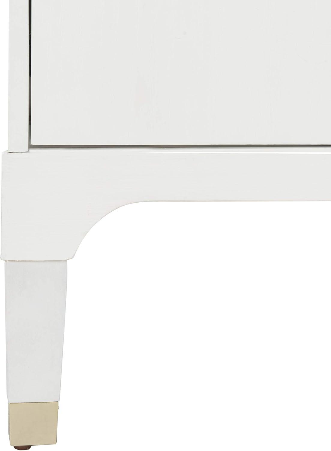 image:imageSafavieh Home Collection Lorna 3 Drawer Contemporary Night Stand Nightstand BlackWhite