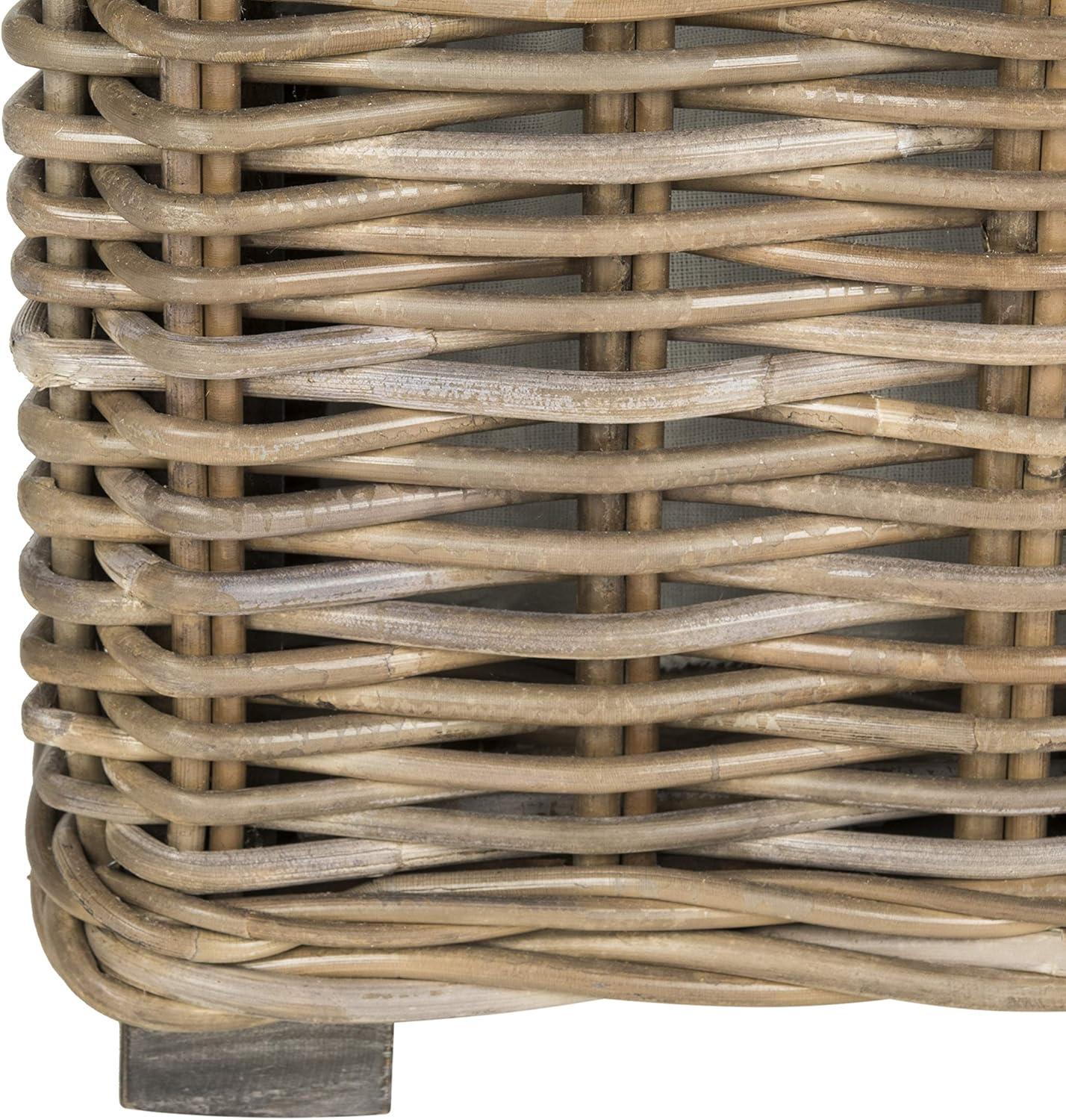 image:imageSafavieh Home Collection Merlie White Rattan Trunk