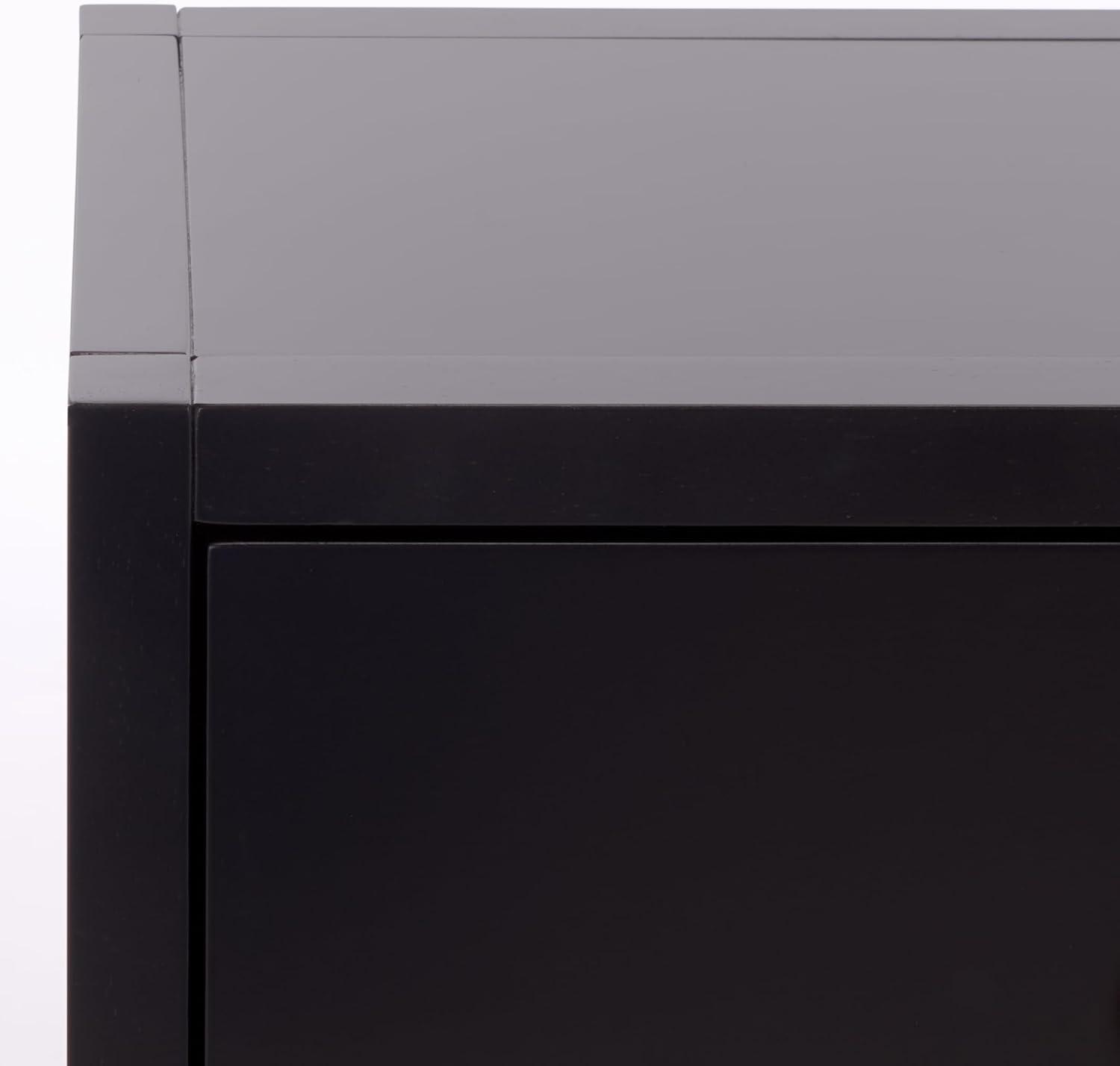 image:imageSafavieh Home Collection Odilia Turquoise and Gold 1Drawer Nightstand 16D x 19W x 22HBlack