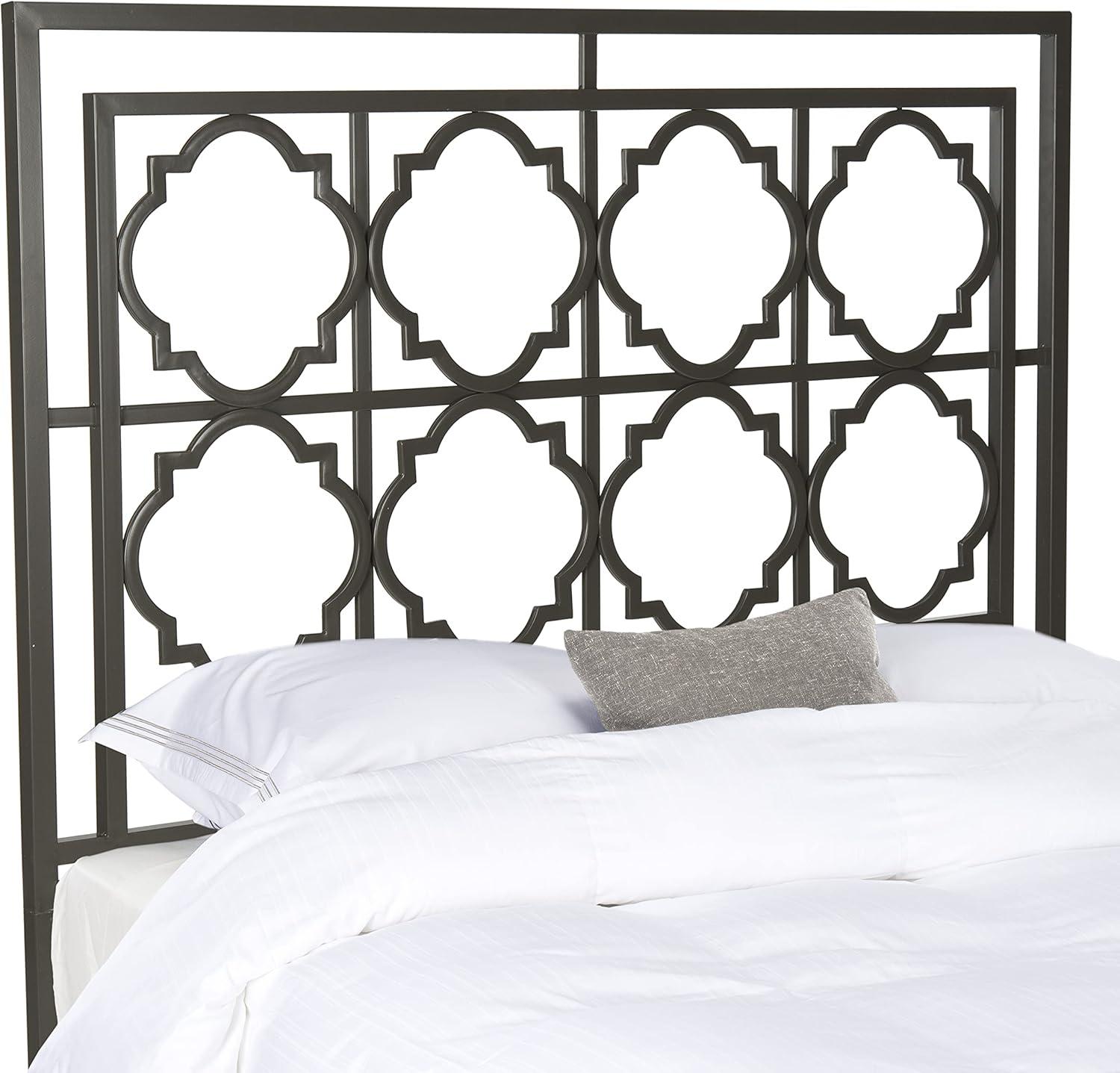 image:imageSafavieh Home Collection Silva Antique Iron Headboard FullGunmetal