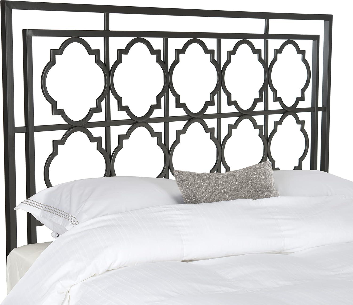 image:imageSafavieh Home Collection Silva Antique Iron Headboard FullGunmetal