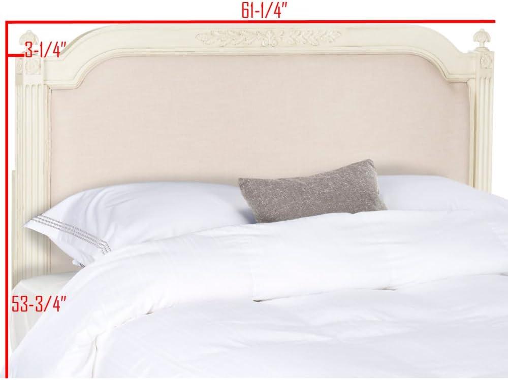 image:imageSafavieh Home Collection Tufted Linen Rustic Antique Beige Headboard TwinBeige Antique Beige