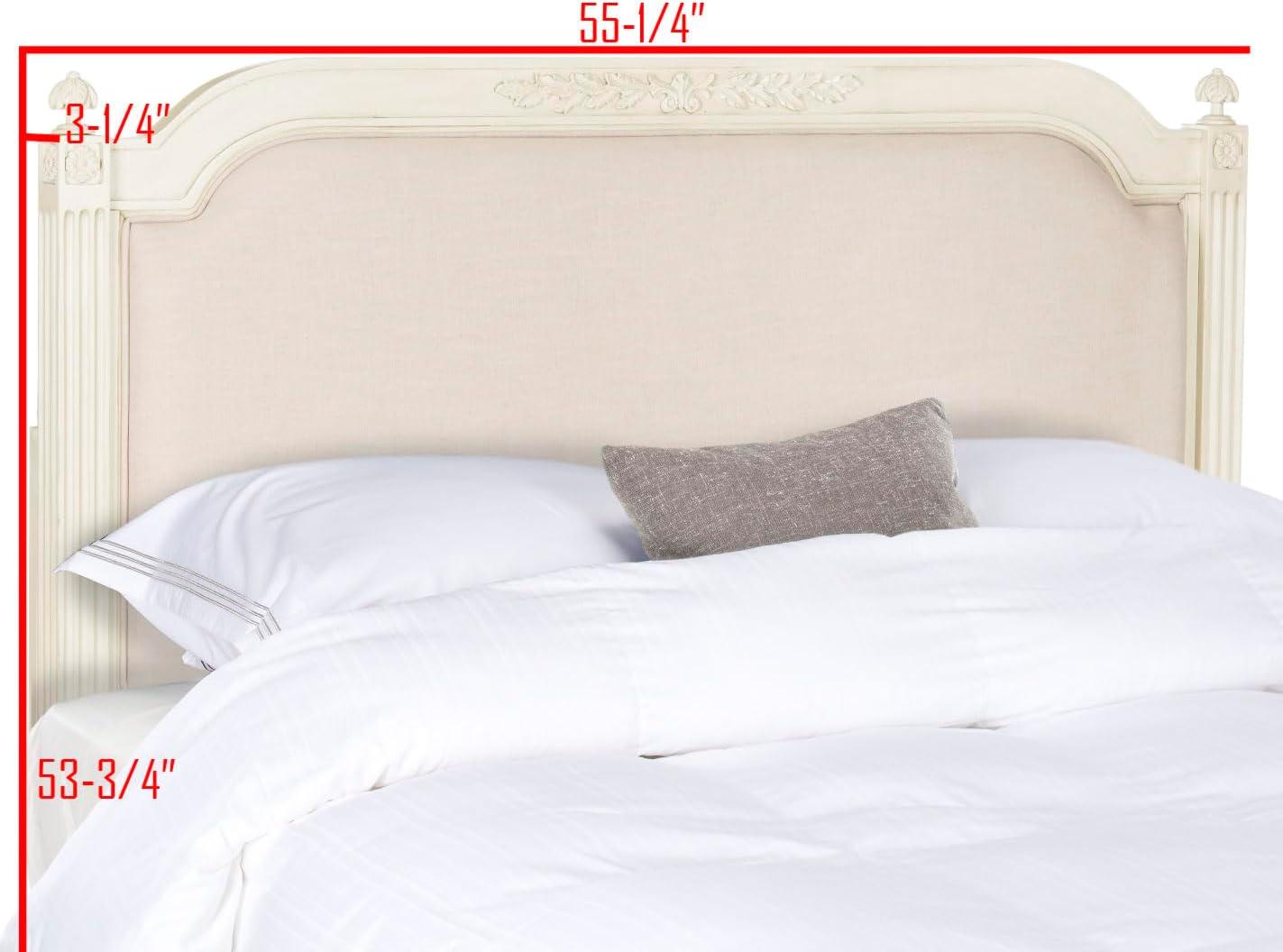 image:imageSafavieh Home Collection Tufted Linen Rustic Antique Beige Headboard TwinBeige Antique Beige