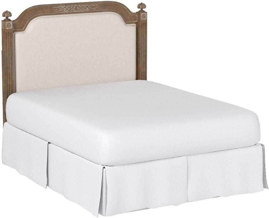 image:imageSafavieh Home Collection Tufted Linen Rustic Antique Beige Headboard TwinBeige Rustic Oak