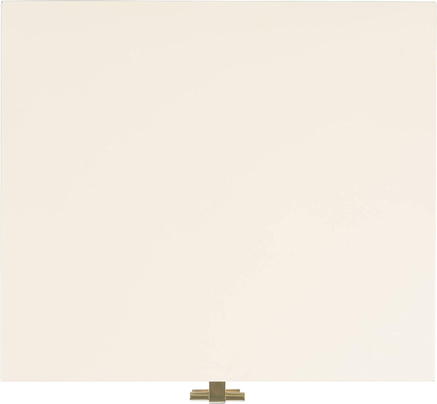 image:imageSafavieh Home Genevieve Modern Walnut and White Mahogany 2drawer NightstandCream White Washed