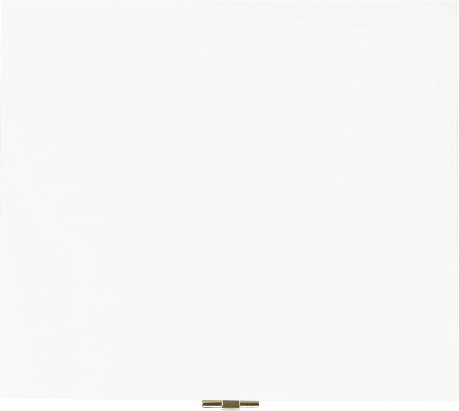 image:imageSafavieh Home Genevieve Modern Walnut and White Mahogany 2drawer NightstandWhite White Washed