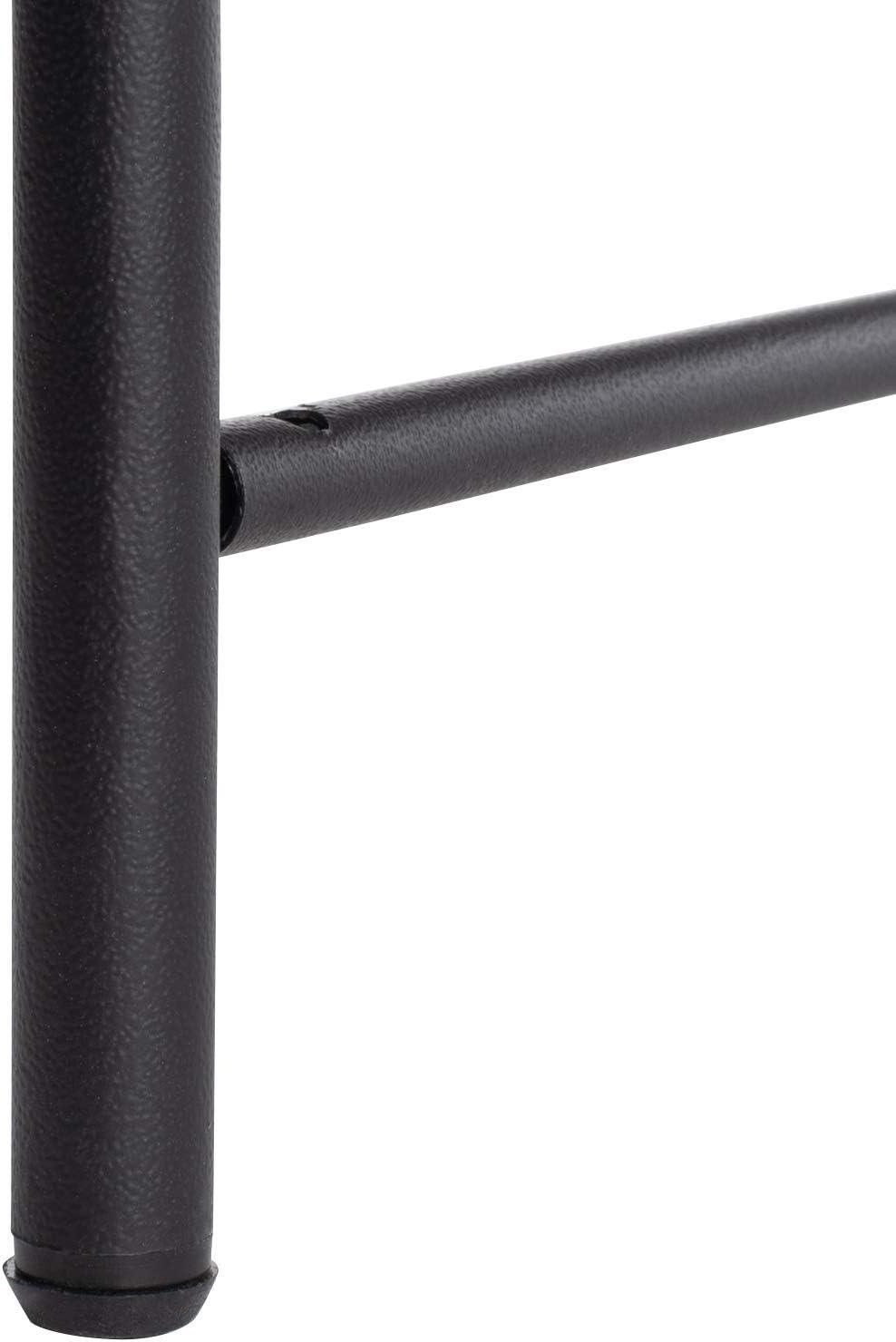 image:imageSafavieh Home Kara 50inch Light Beige and Black Cushioned XBenchGrey Black
