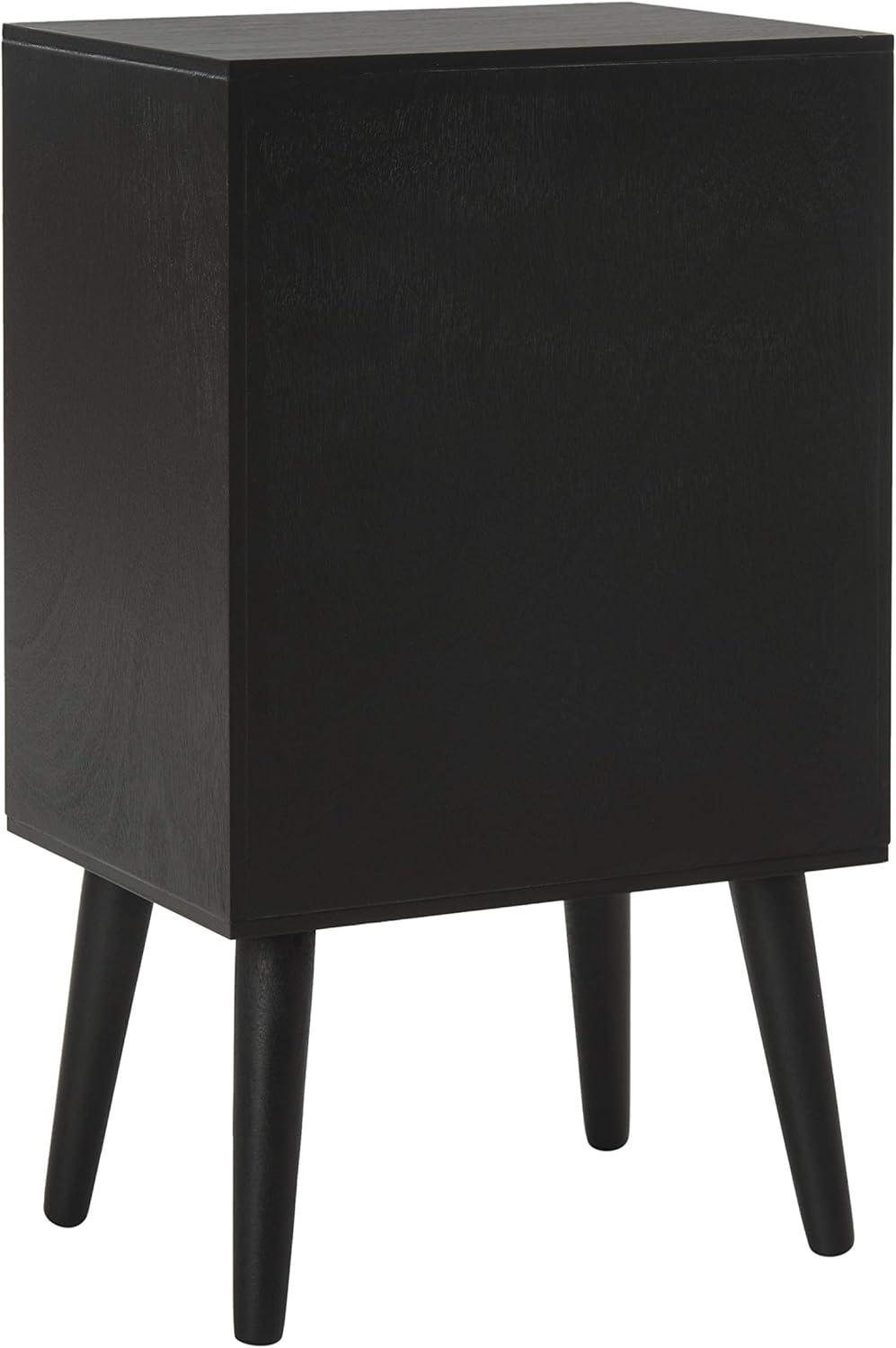 image:imageSafavieh Home Pomona Modern Black 3drawer ChestBlack