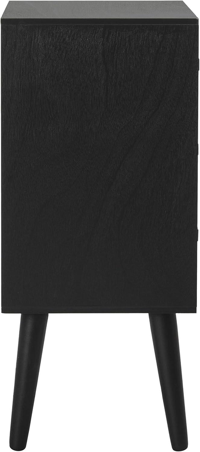 image:imageSafavieh Home Pomona Modern Black 3drawer ChestBlack