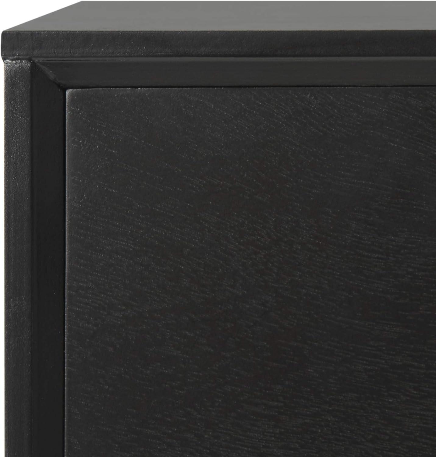 image:imageSafavieh Home Pomona Modern Black 3drawer ChestBlack